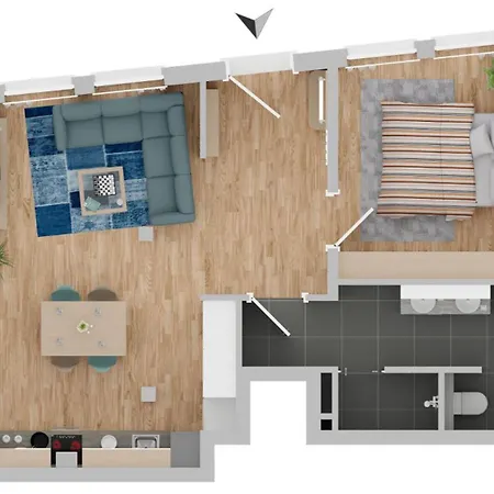 아파트 Kraans Huus 바트벤트하임